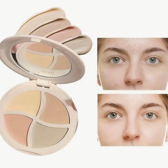 K Beauty Color Corrector Concealer Compact-New for Light & Fair Skin tones NWOB - Picture 3 of 6